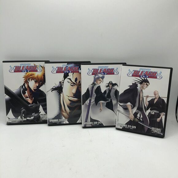 Eight- Twenty And Six Shonen Jump Bleach Anime Series DVD Disc Set Of 20 Lot - Picture 6 of 7